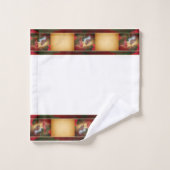 WeihnachtsKardinäle Badhandtuch Set (Waschlappen)