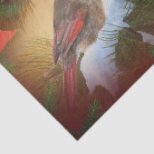 WeihnachtsKardinäle Seidenpapier (Ausschnitt)