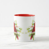 WeihnachtsKardinals-Tasse Tasse (Zentrum)