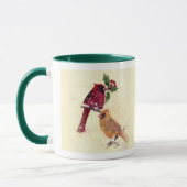 WeihnachtsKardinals-Tasse Tasse (Links)