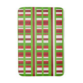 WeihnachtsKariert Badematte (Vorderseite Vertikal)