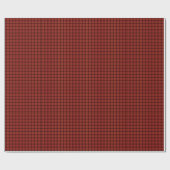 WeihnachtsKariert Geschenkpapier (Flach)