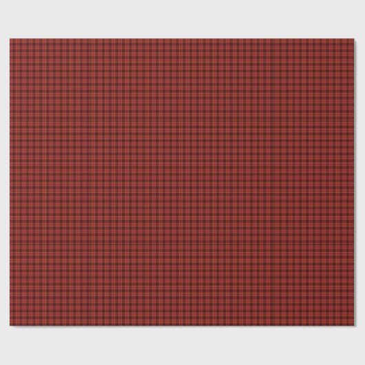 WeihnachtsKariert Geschenkpapier (Flach)