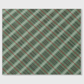 WeihnachtsKariert Geschenkpapier (Flach)