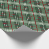 WeihnachtsKariert Geschenkpapier (Ecke)