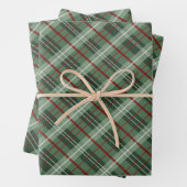 WeihnachtsKariert Geschenkpapier Set (Beispiel)