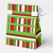 WeihnachtsKariert Geschenkschachtel (Rückseite)
