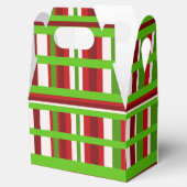 WeihnachtsKariert Geschenkschachtel (Geöffnet)