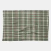 Weihnachtskariert Geschirrtuch (Horizontal)