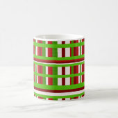 WeihnachtsKariert Kaffeetasse (Mittel)