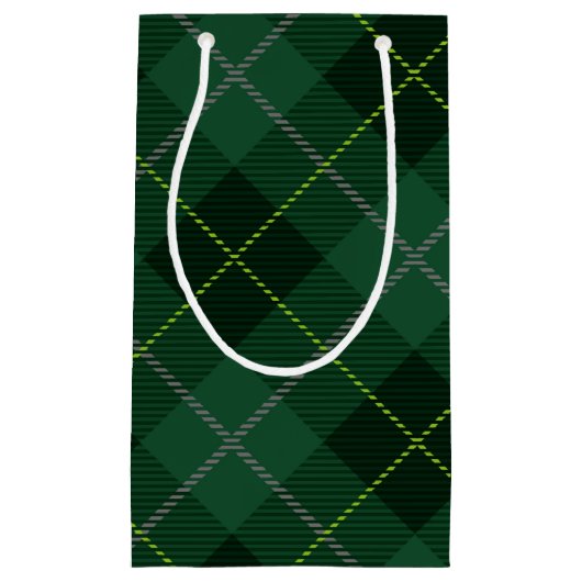 WeihnachtsKariert Kleine Geschenktüte (Vorderseite)