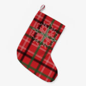 Weihnachtskariert Kleiner Weihnachtsstrumpf (Vorderansicht (hängend))
