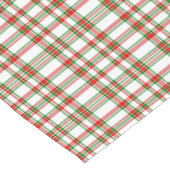 WeihnachtsKariert Kurzer Tischläufer (Ecke)
