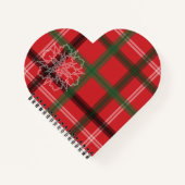 Weihnachtskariert Notizblock (Vorderseite)