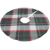 Weihnachtskariert Polyester Weihnachtsbaumdecke (Schrägansicht)