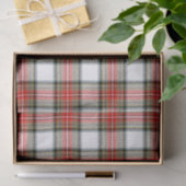 Weihnachtskariert Seidenpapier (Geschenk)
