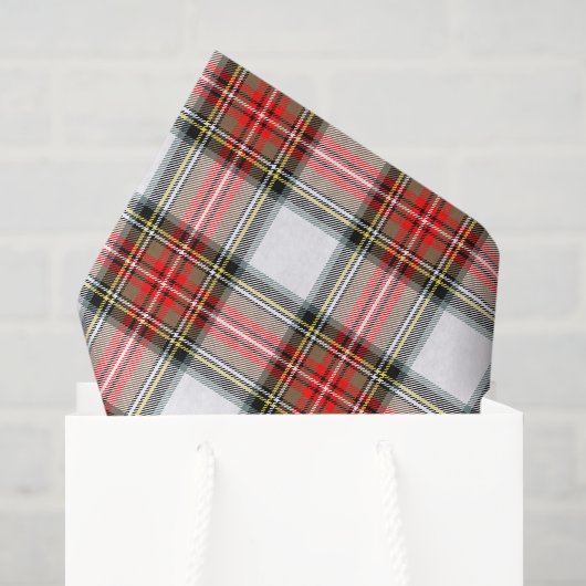Weihnachtskariert Seidenpapier (Geschenktüte)