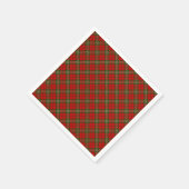 WeihnachtsKariert Serviette (Ecke)