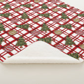 WeihnachtsKariert Sherpadecke (3/4)