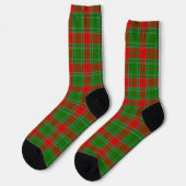 Weihnachtskariert Socken (Linkes Detail)