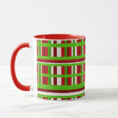 WeihnachtsKariert Tasse (Links)
