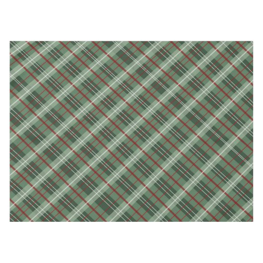 WeihnachtsKariert Tischdecke (Vorderseite (Horizontal))