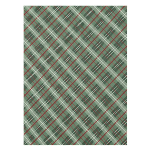 WeihnachtsKariert Tischdecke (Vorderseite)