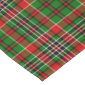 WeihnachtsKariert Tischdecke (Schrägansicht)
