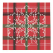 Weihnachtskariert Würfel (Rechts)