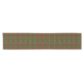 Weihnachtskarierter Tartan-Tabellenläufer Kurzer Tischläufer (Horizontal)