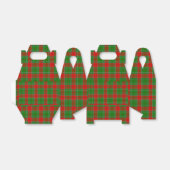 Weihnachtskariertuch geschenkschachtel (Ungefaltet)