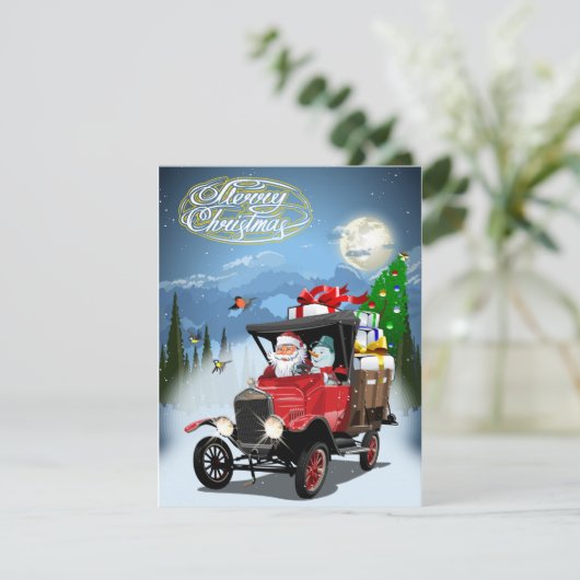 Weihnachtskarte (Stehend Vorderseite)