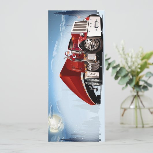 Weihnachtskarte (Stehend Vorderseite)