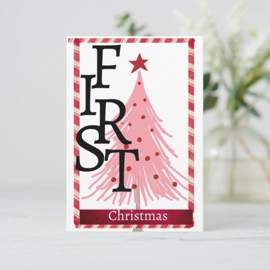 Weihnachtskarte (Stehend Vorderseite)