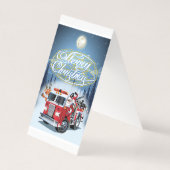 Weihnachtskarte (Rückseite)