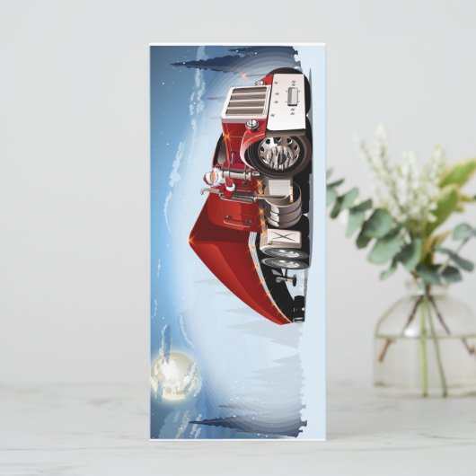 Weihnachtskarte (Stehend Vorderseite)