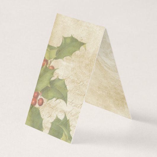 Weihnachtskarte (Rückseite)