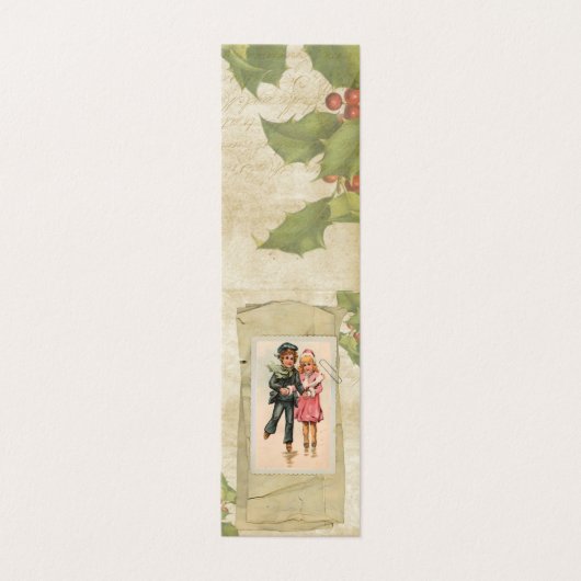 Weihnachtskarte (Außenseite Aufgefaltet)