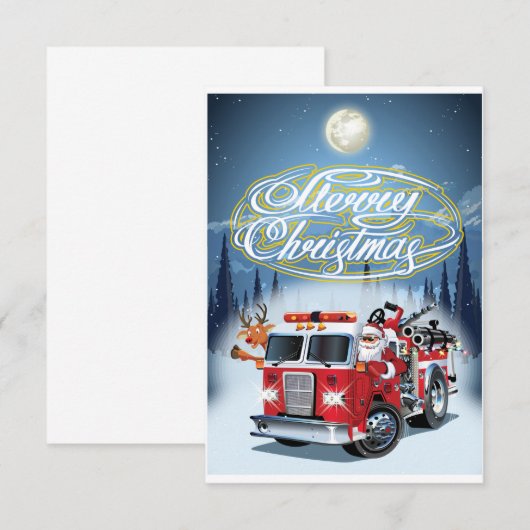 Weihnachtskarte (Vorne/Hinten)