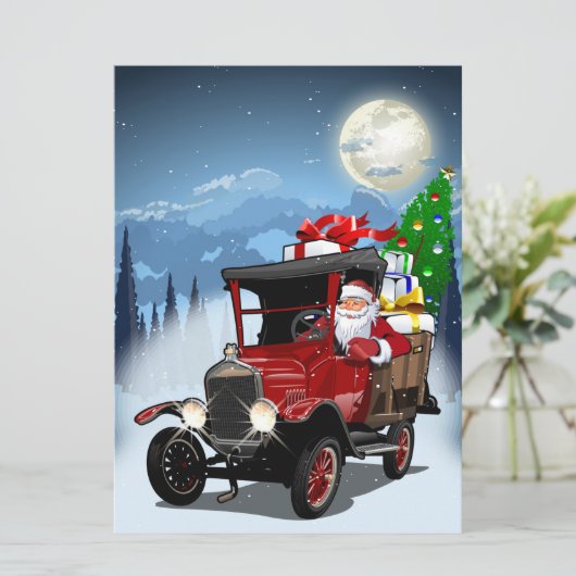 Weihnachtskarte (Stehend Vorderseite)