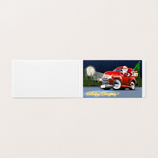 Weihnachtskarte (Außenseite Aufgefaltet)