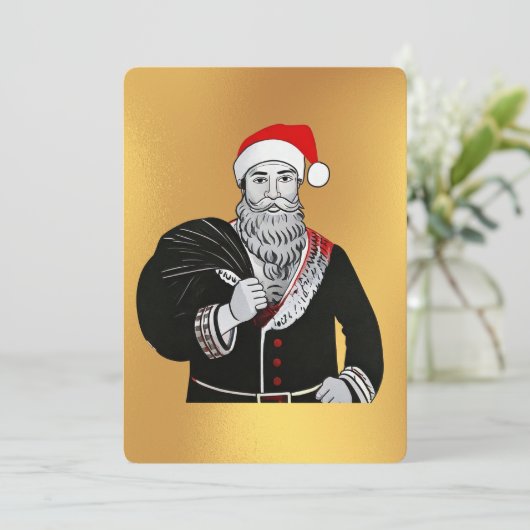 Weihnachtskarte (Stehend Vorderseite)