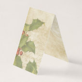 Weihnachtskarte (Rückseite)