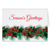 Weihnachtskarte (Vorderseite (Horizontal))