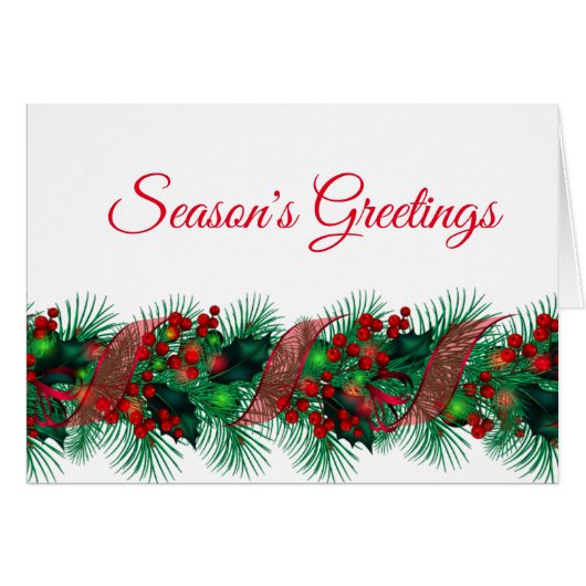 Weihnachtskarte (Vorderseite (Horizontal))