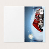 Weihnachtskarte (Außenseite Aufgefaltet)