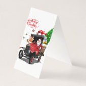 Weihnachtskarte (Rückseite)
