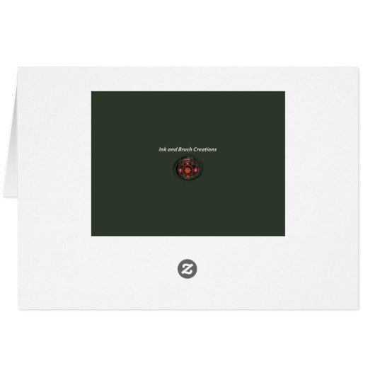 Weihnachtskarte (Rückseite Horizontal)