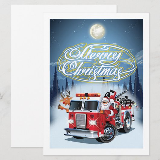 Weihnachtskarte (Vorne/Hinten)