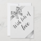 Weihnachtskarte (Rückseite)